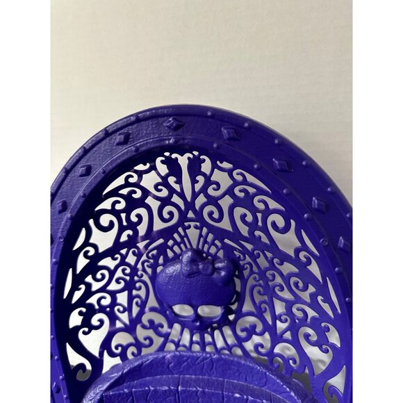 Monster High Freaky Fusion Catacombs replacement piece logo back wall and pegs - Picture 6 of 14